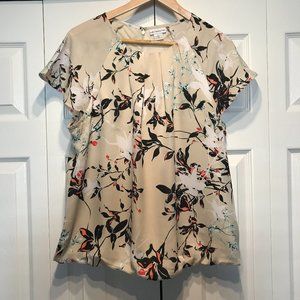 Liz Claiborne Cream top - fully lined!
